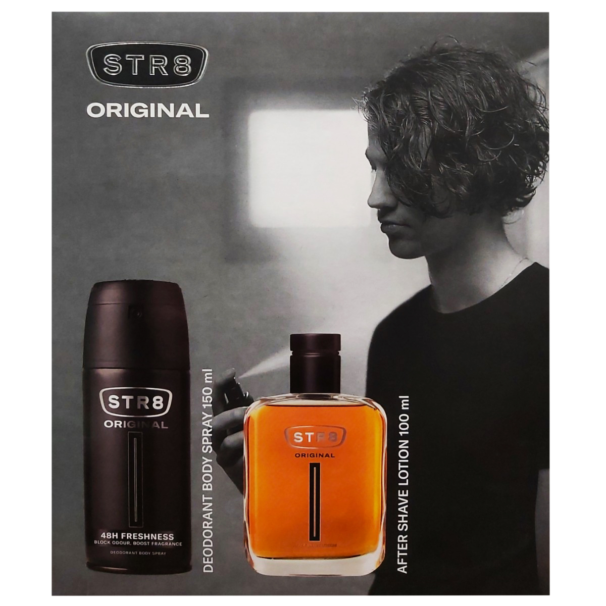STR8 ORIGINAL ASL100+DEO SPRAY150 SET CADOU