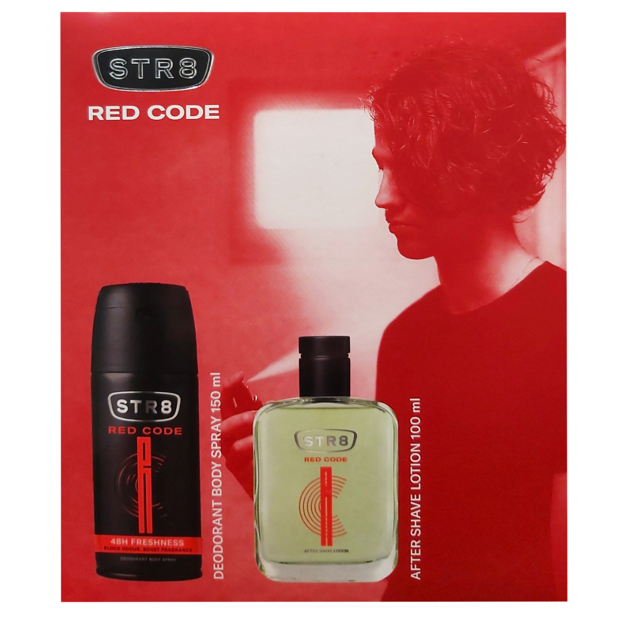 STR8 RED CODE ASL100+DEO SPRAY150 SET CADOU