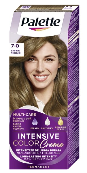 PALETTE ICC VOPSEA DE PAR 7-0 N6 BLOND MEDIU