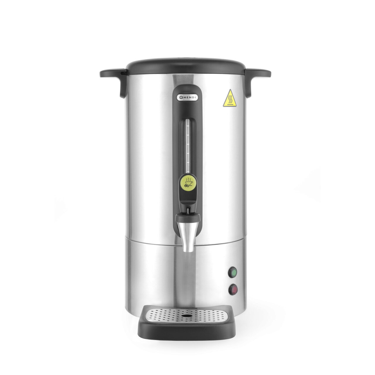 Percolator pentru bauturi fierbinti 13 litri, inox, termostat 0-100 gr C, 1650 W, Concept Line Hendi, 357x380x(h)502 mm