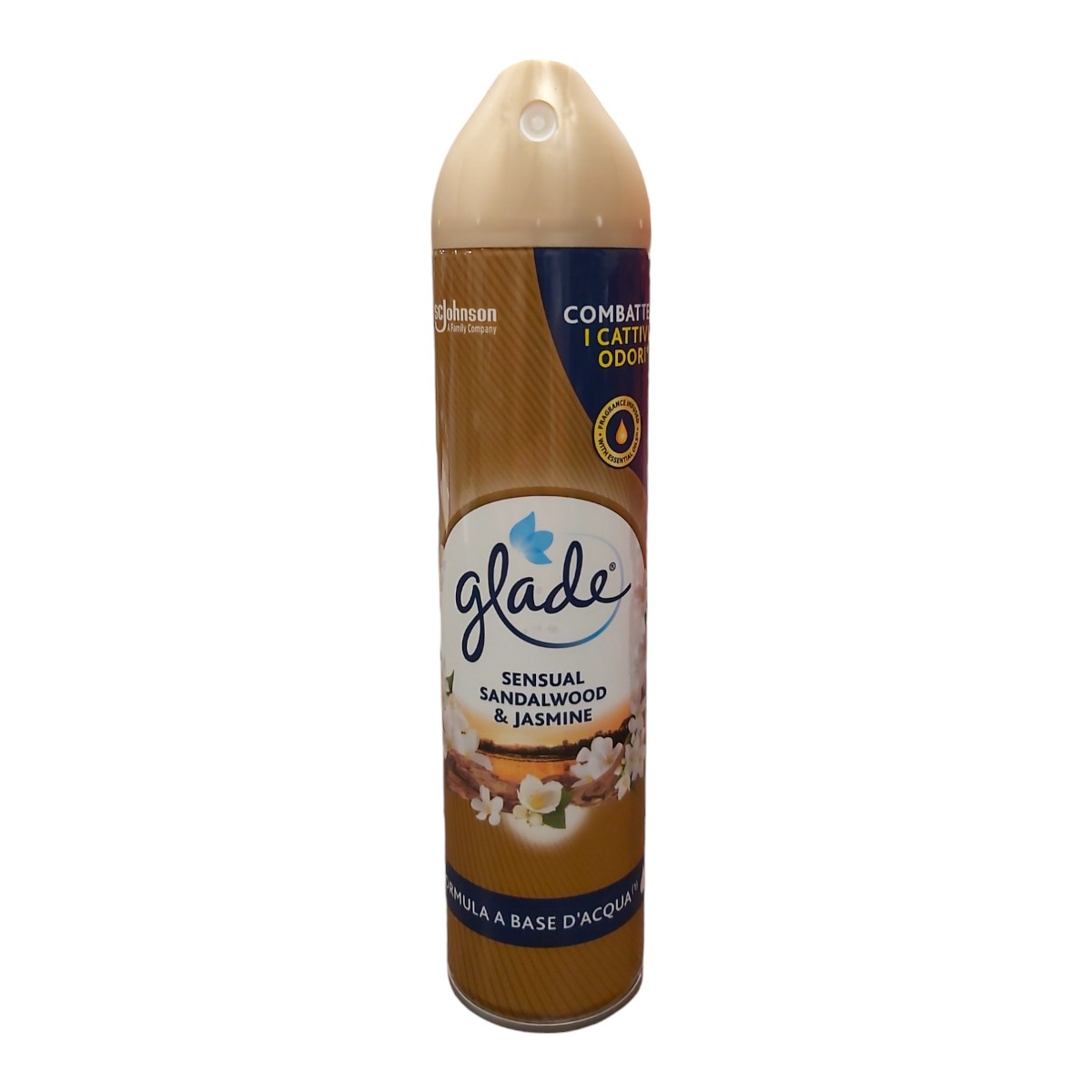 GLADE ODORIZANT CAMERA SPRAY LACRAMIOARE/SANDALWOOD 300ML