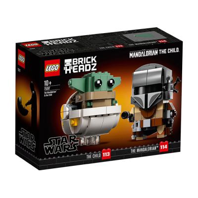 LEGO Star Wars - Mandalorian si Copilul 75317, 295 de piese