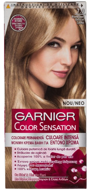 GARNIER COLOR SENS. VOPSEA DE PAR 7.0 BLOND OPAL DELICAT