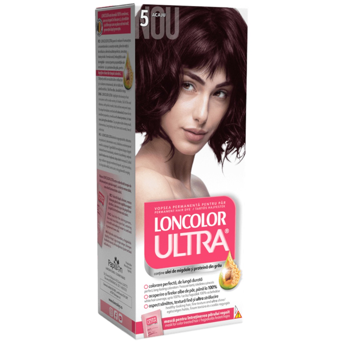 LONCOLOR ULTRA VOPSEA DE PAR 5 ACAJU