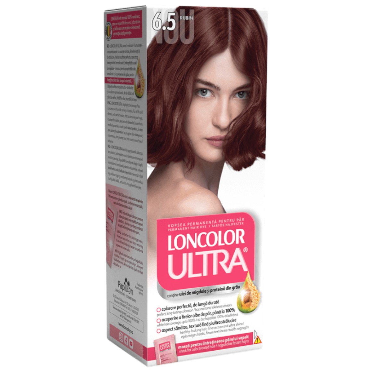 LONCOLOR ULTRA VOPSEA DE PAR 6.5 RUBIN