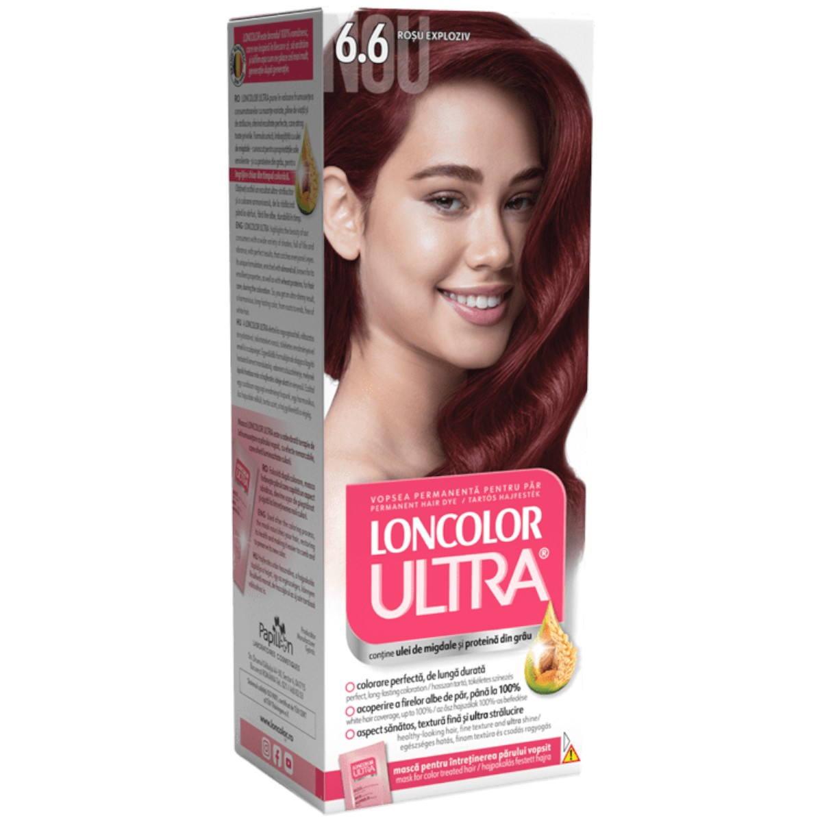 LONCOLOR ULTRA VOPSEA DE PAR 6.6 ROSU EXPLOZIV