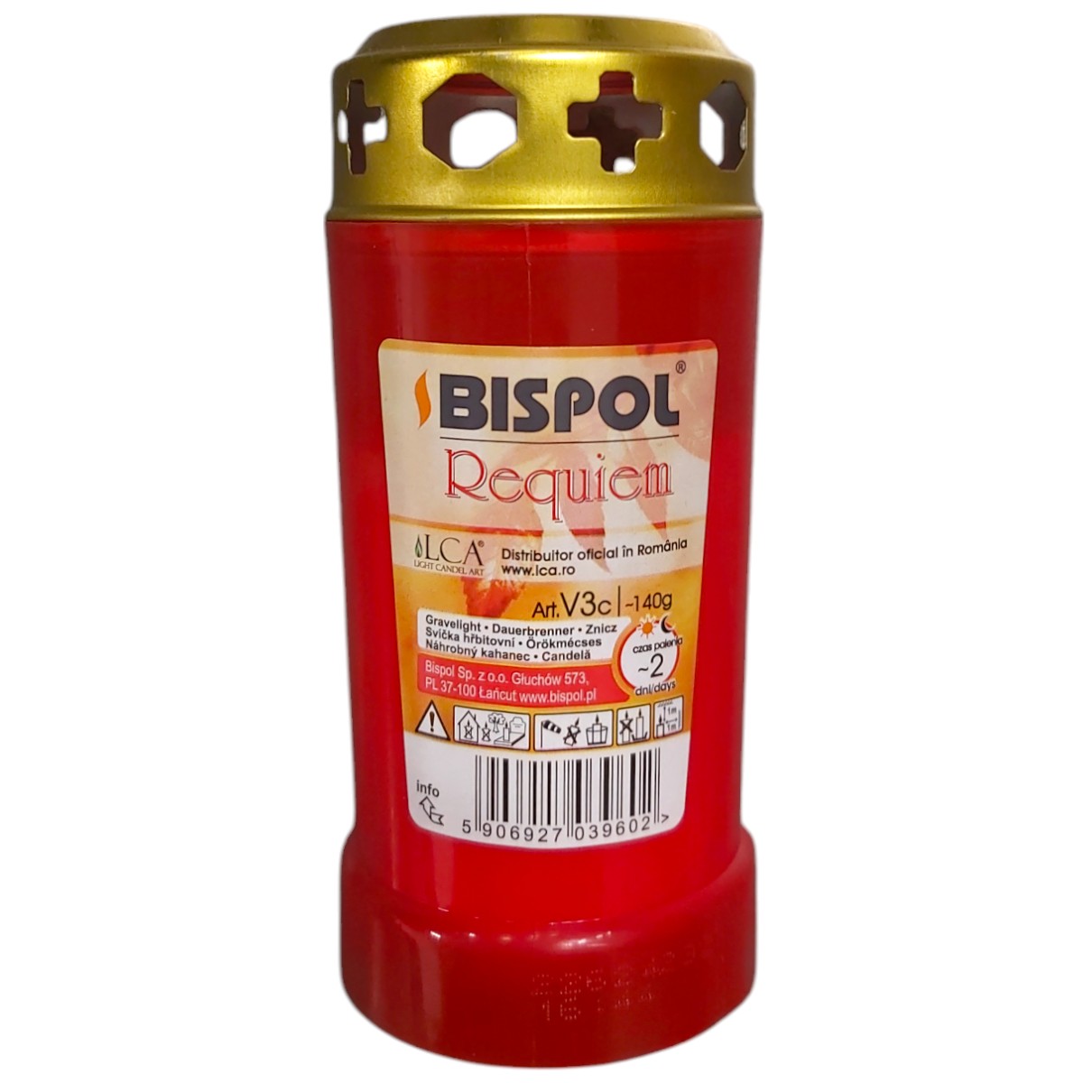 CANDELA CU CAPAC V3 R 18 BUC/SET