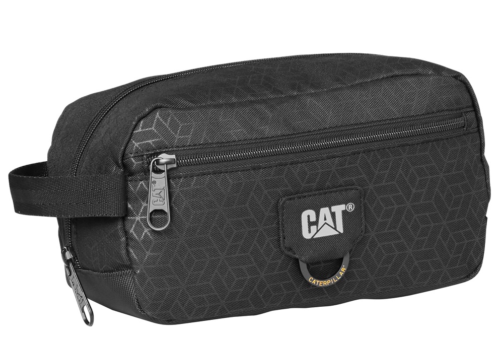 Borseta articole de toaleta CATERPILLAR Millennial Classic Jack, material 600D poliester - negru