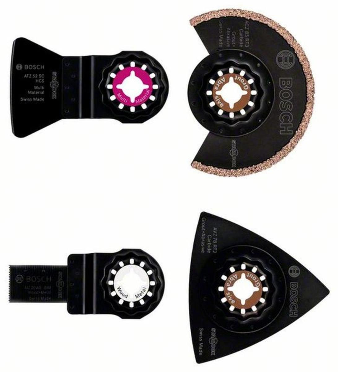 Bosch Set 4 accesorii pentru placi ceramice StarLock