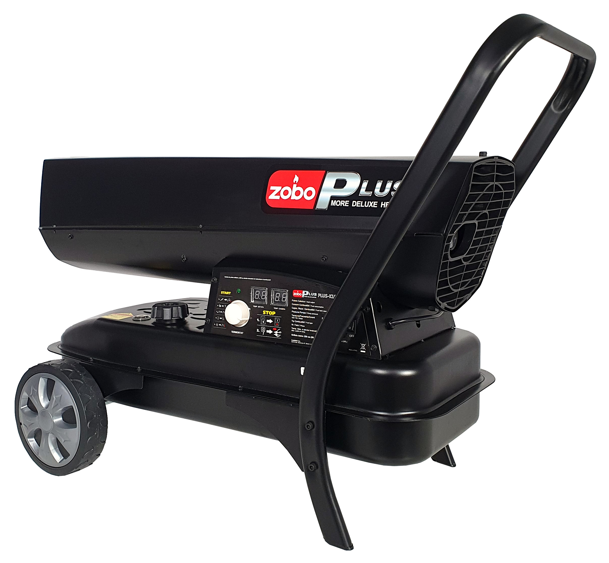 Zobo PLUS-K105 Tun de aer cald, ardere directa, 30kW, 230V, 600mc