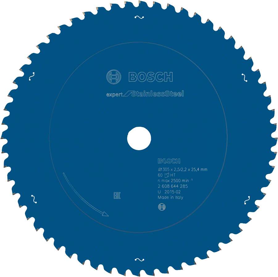 Bosch Panza ferastrau circular Expert for Stainless Steel, 305x25.4x2.5mm, 60T