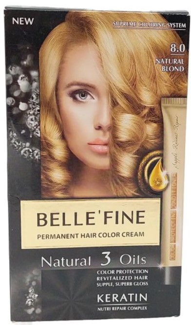 BELLEFINE VOPSEA DE PAR 8.0 BLOND NATURAL