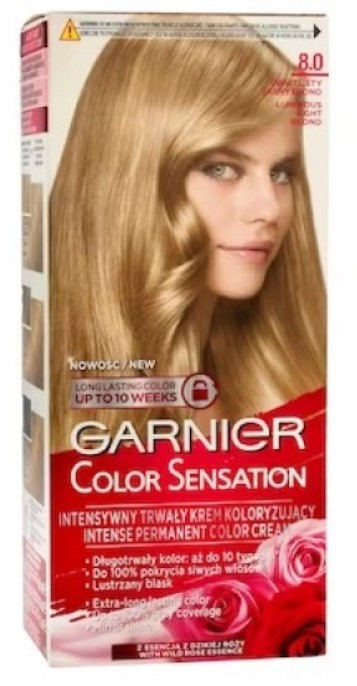 GARNIER COLOR SENS. VOPSEA DE PAR 8.0 BLOND DESCHIS LUMINOS