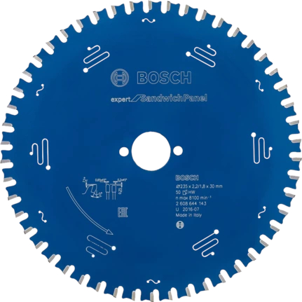 Bosch Panza ferastrau circular Expert for Sandwich Panel, 235x30x2.2mm, 50T