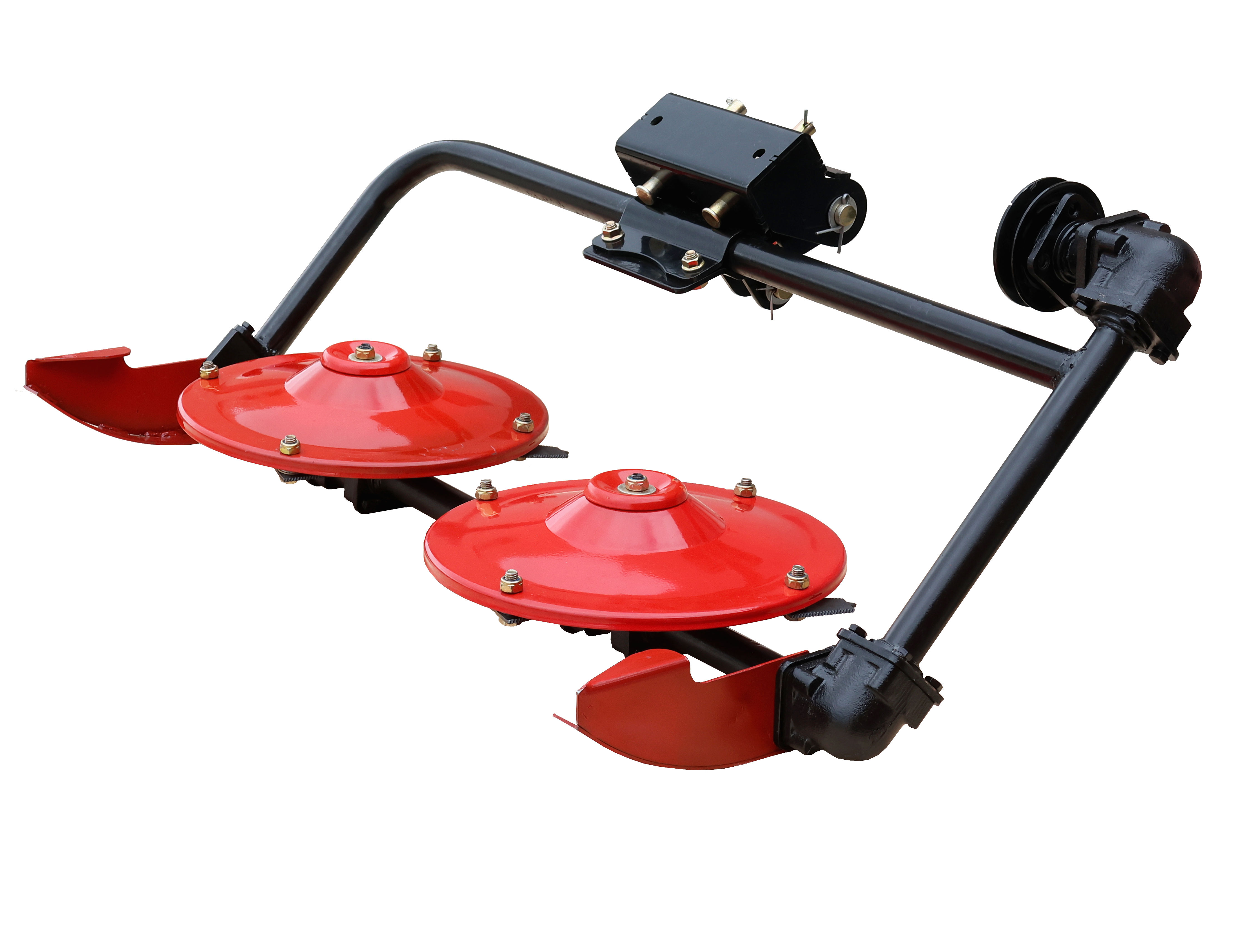 ProGARDEN Cositoare frontala rotativa cu doua discuri pentru minitractoare Campo T12