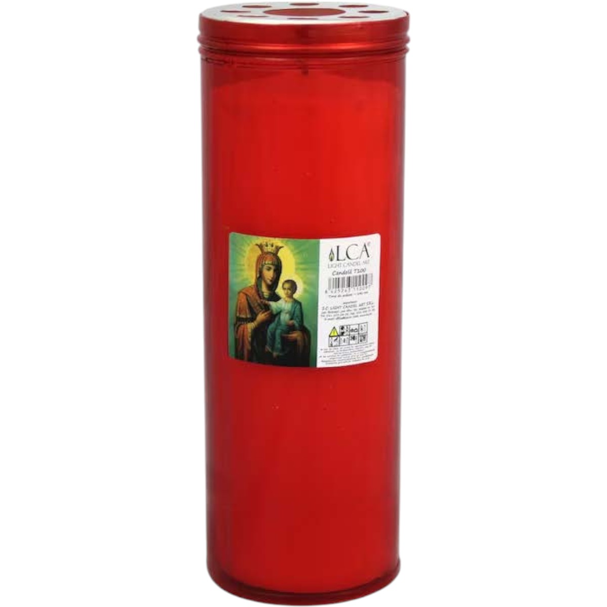 CANDELA PLASTIC CU CAPAC T100