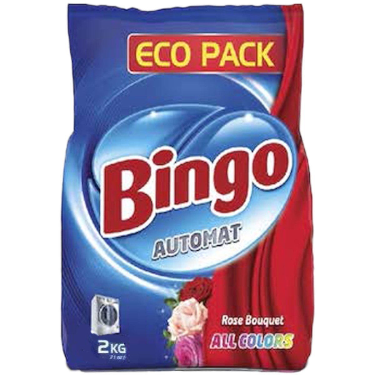 BINGO DETERGENT PUDRA AUTOMAT 2KG 2IN1 SHINING COLORS