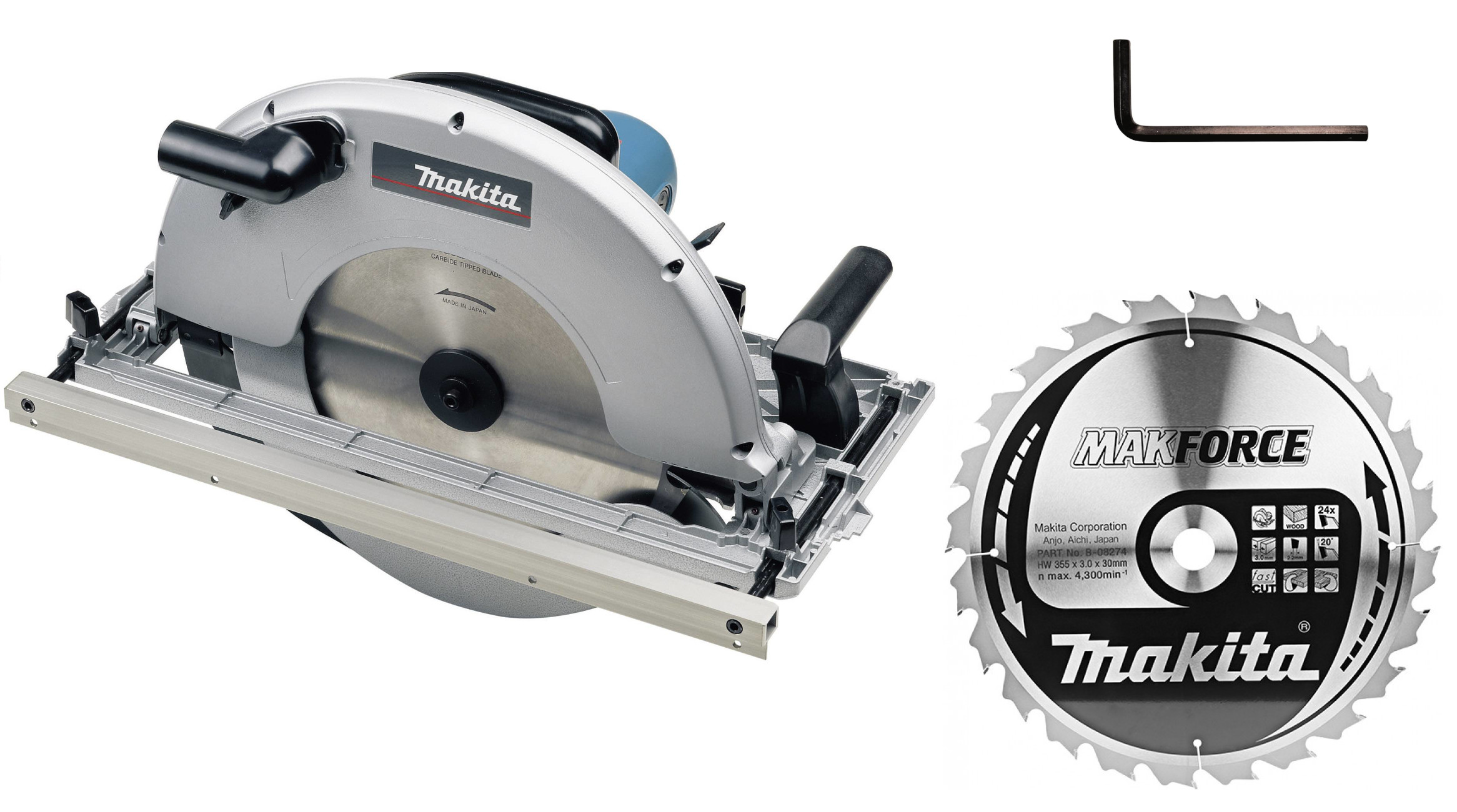 Makita 5143R Ferastrau circular manual 355mm, 2200W