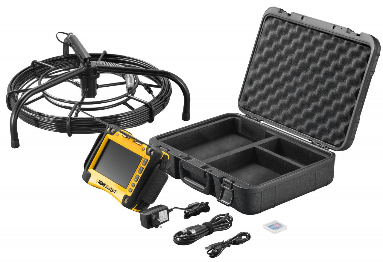 REMS CamSys 175010 Sistem inspectie video 3.7V, 4Ah, LCD 3.5