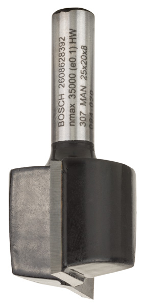 Bosch Freza dreapta, 25x19.6x51mm, T8mm