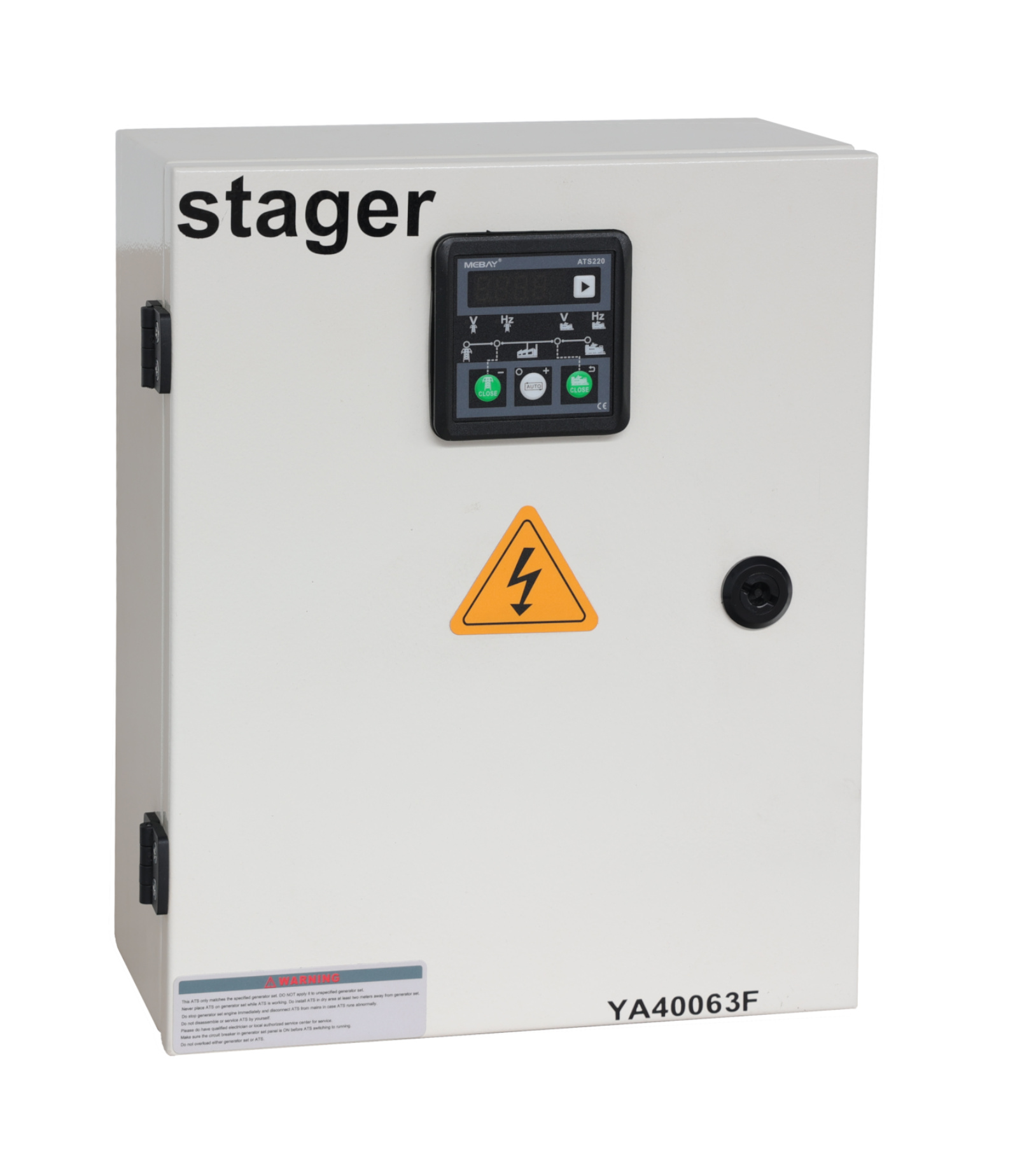 Stager YA40063F24STA automatizare trifazata 63A, 24Vcc, protectie