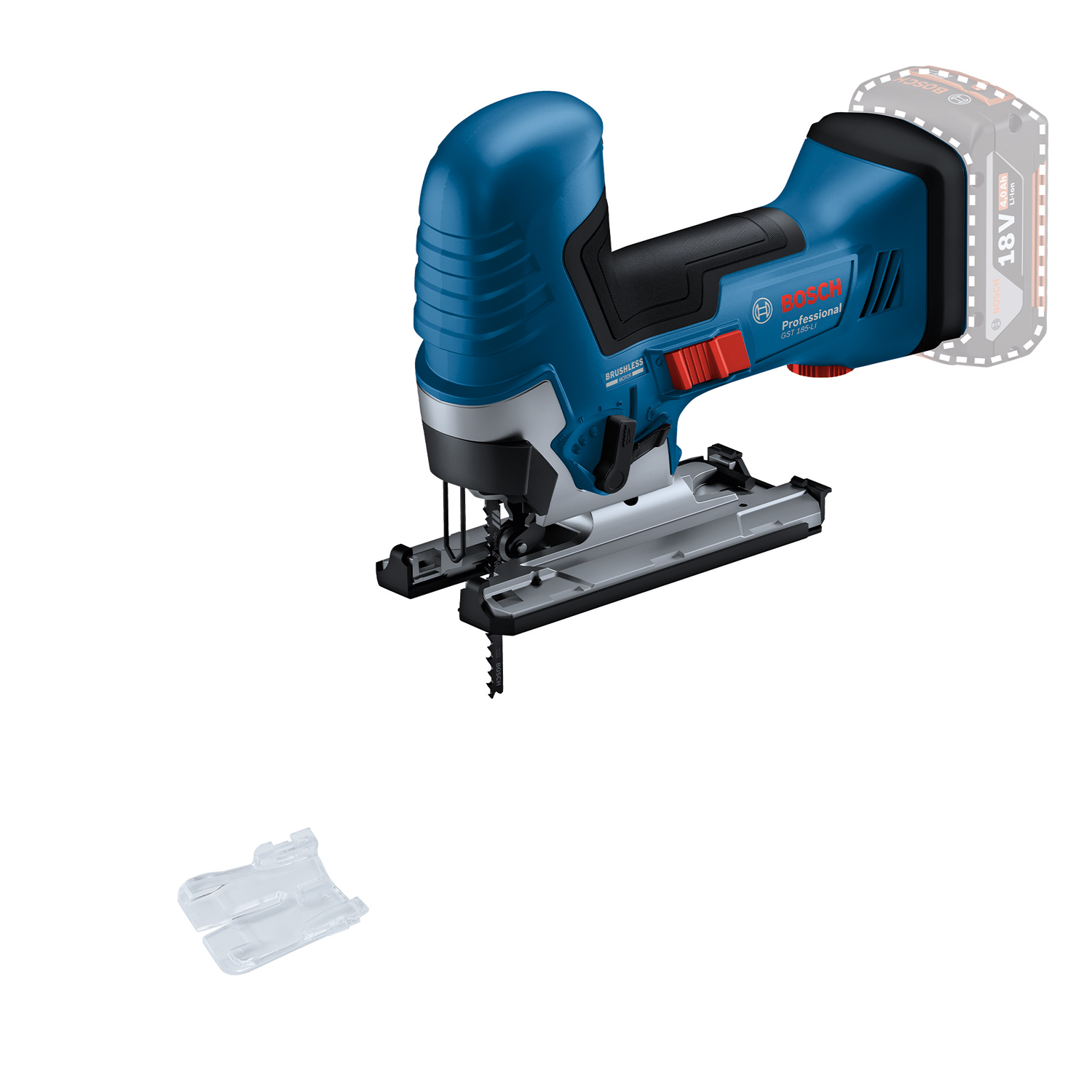Bosch  GST 185-LI (solo) Ferastrau vertical 18V, fara acumulator