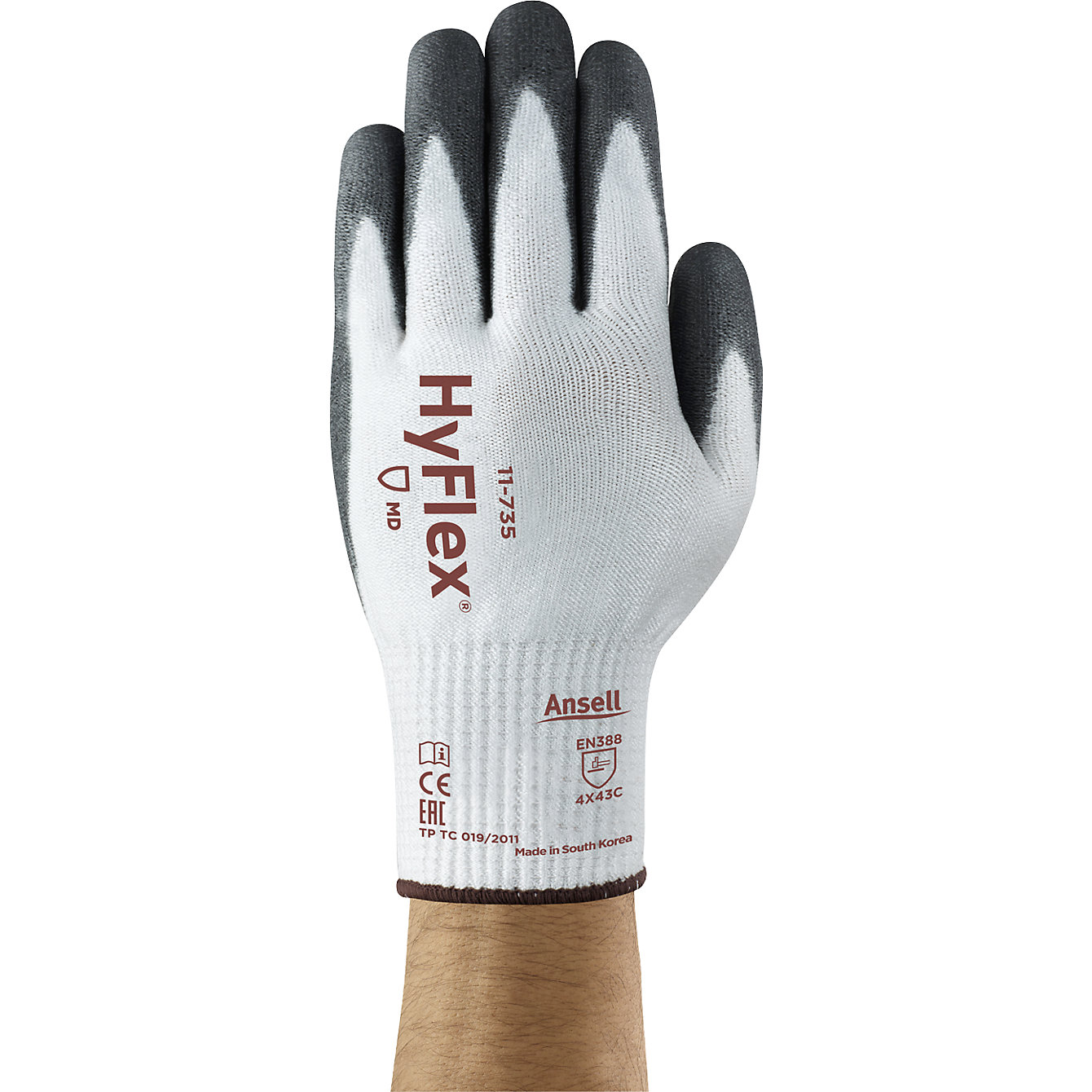 Manusi Ansell HYFLEX 11-735, marimea 8