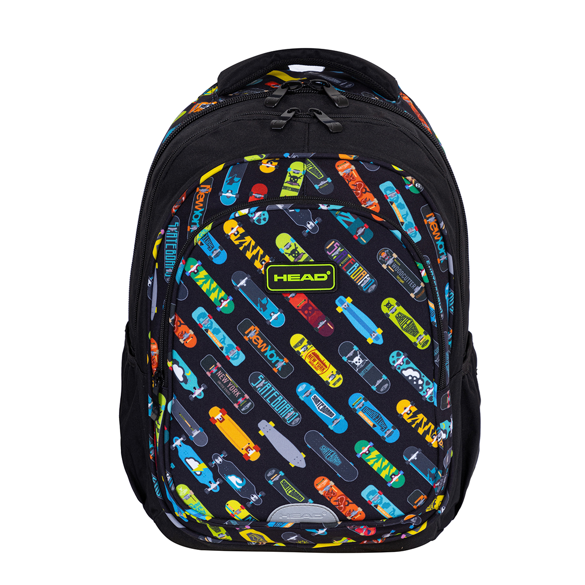 Ghiozdan Astra Head AB300, 42x30x19 cm, skateboard, 3 compartimente