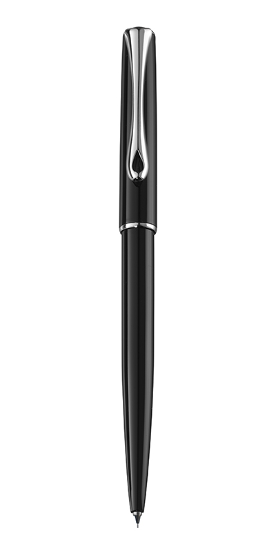 Creion mecanic 0.5mm, DIPLOMAT Traveller - black lacquer