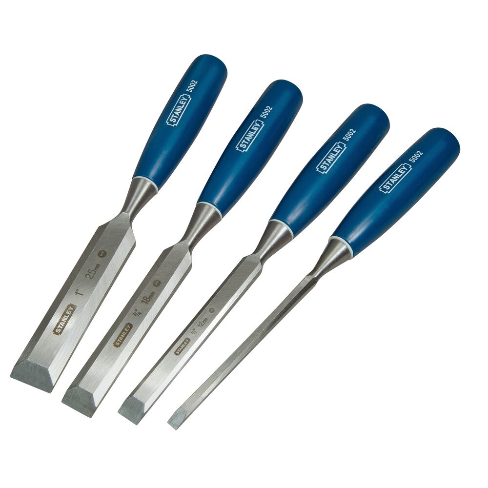 Stanley 0-16-129, set 4 dalte 5002 pentru lemn, blister