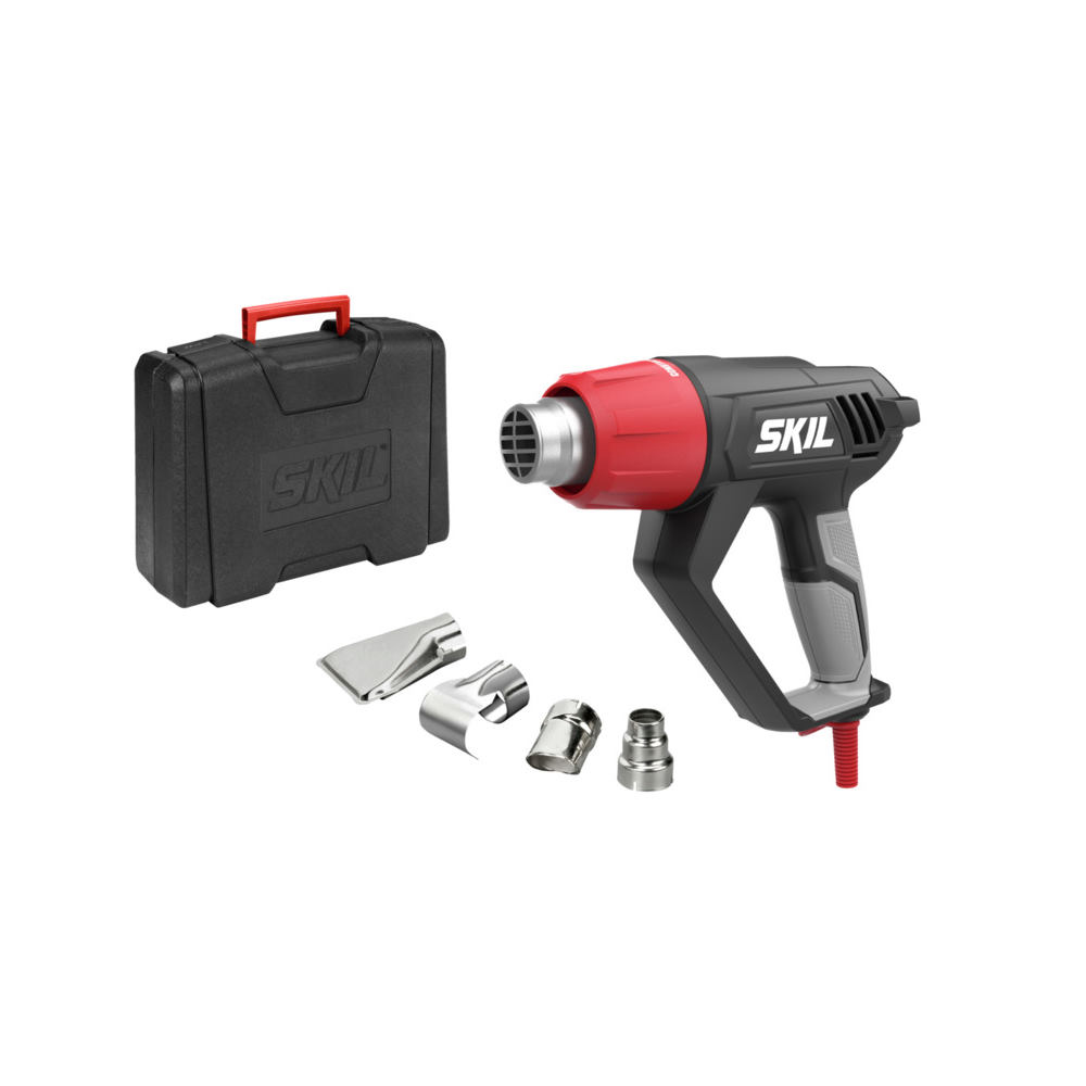 SKIL 8003 FD Pistol cu aer cald, 2000 W, include geanta si 4 accesorii, comutator 4 pozitii, 350/550 l/min, temperatura 70/450/600 grade