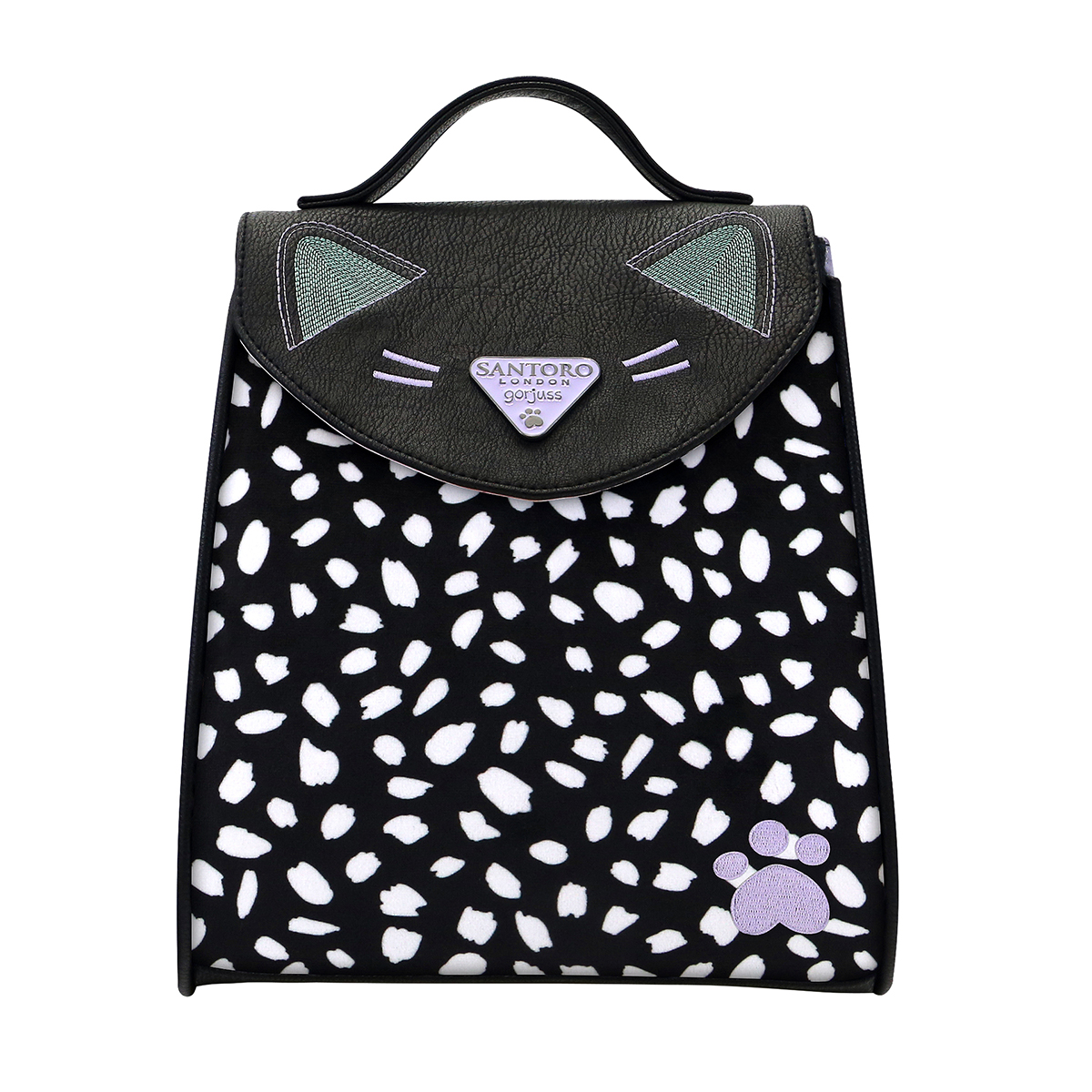 Rucsac fashion cu clapeta, Gorjuss, Smitten Kitten