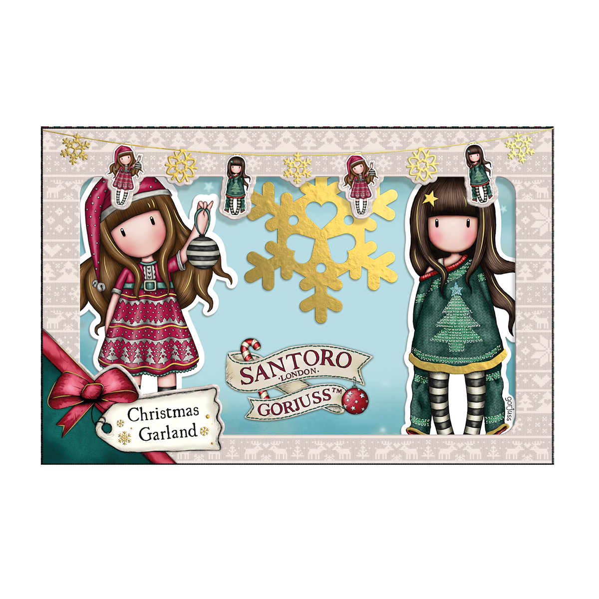 Ghirlanda, Gorjuss, Merry and Bright