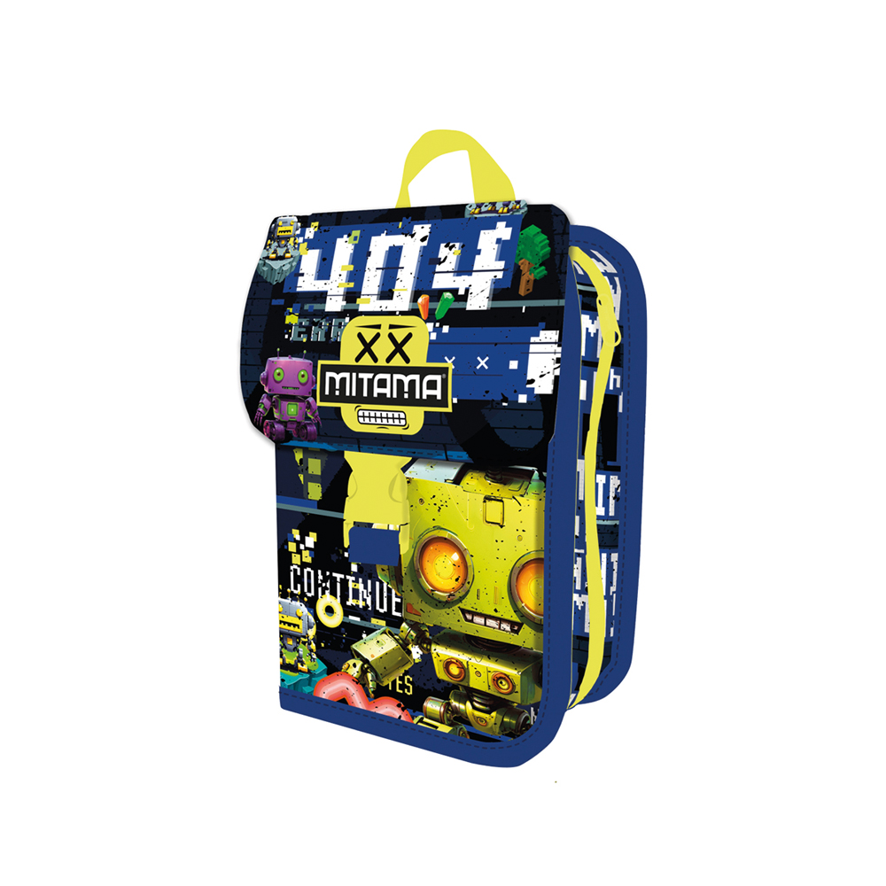 Penar Mitama, 1 compartiment, 2 clapete, design robotel, 14 x 8.5 x 23.5 cm