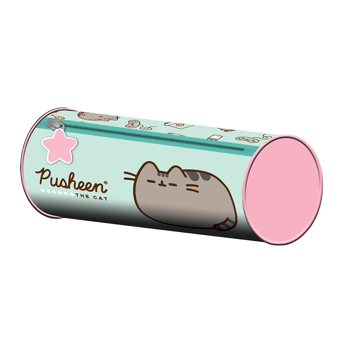 Penar tubular Majewski, Pusheen, culori pastel, 1 compartiment