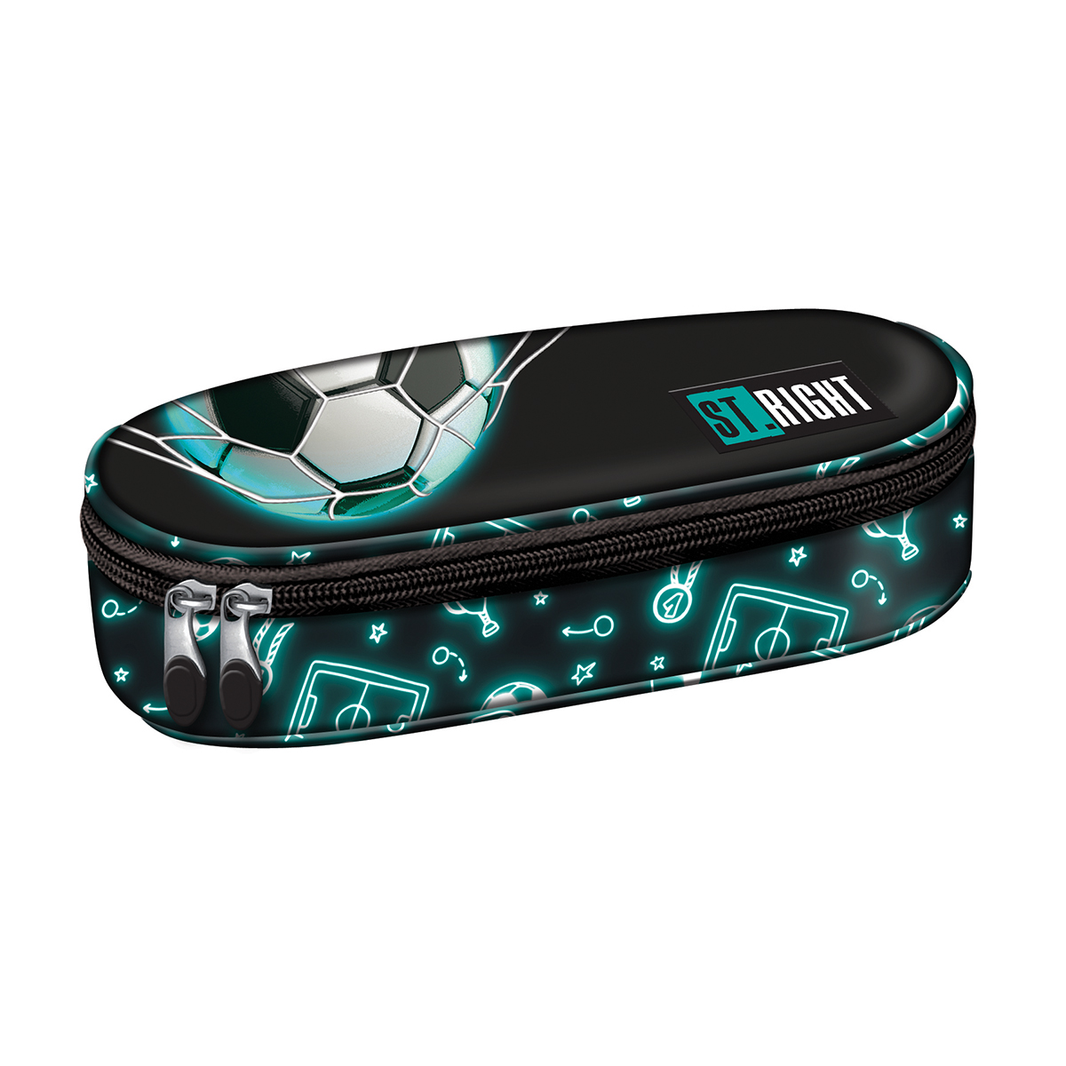 Penar Majewski ST Right, PC01, Neon Football, 1 compartiment