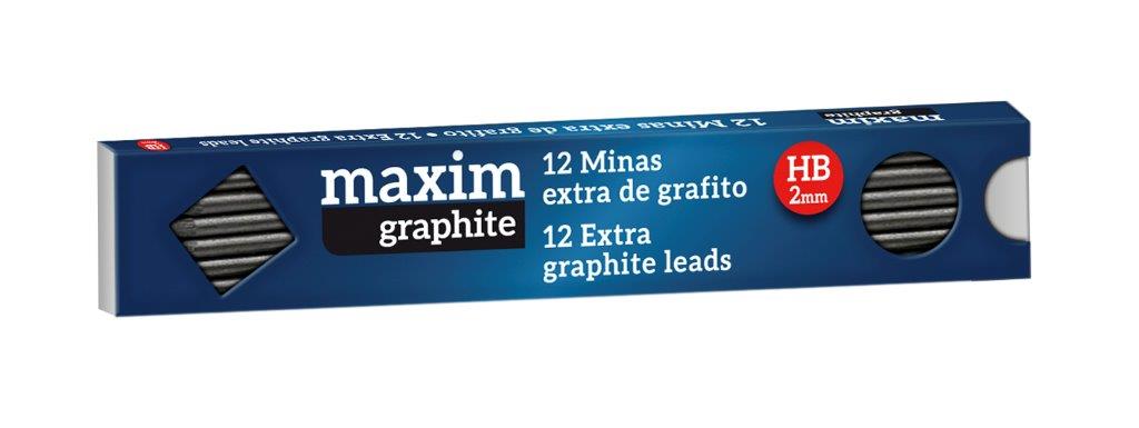 Mine creion mecanic, 2mm, 12 buc/set, ALPINO Maxim 1300