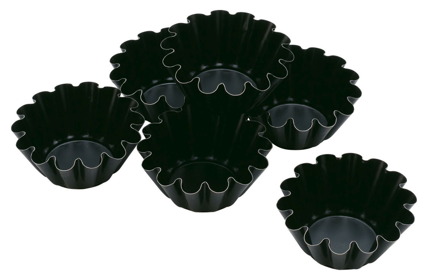 Set 6 forme brioche, diametru 80mm