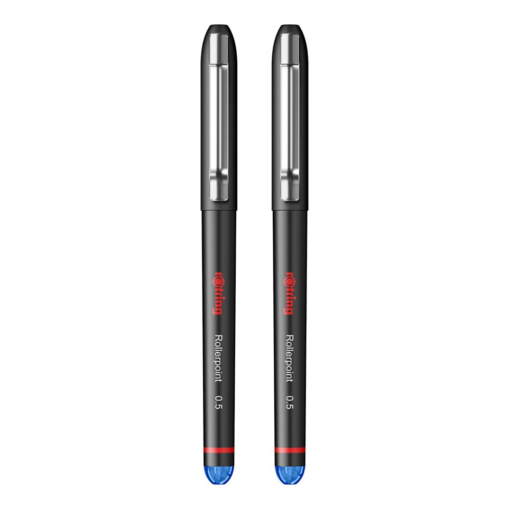 Set 2 rollere Rotring, albastre