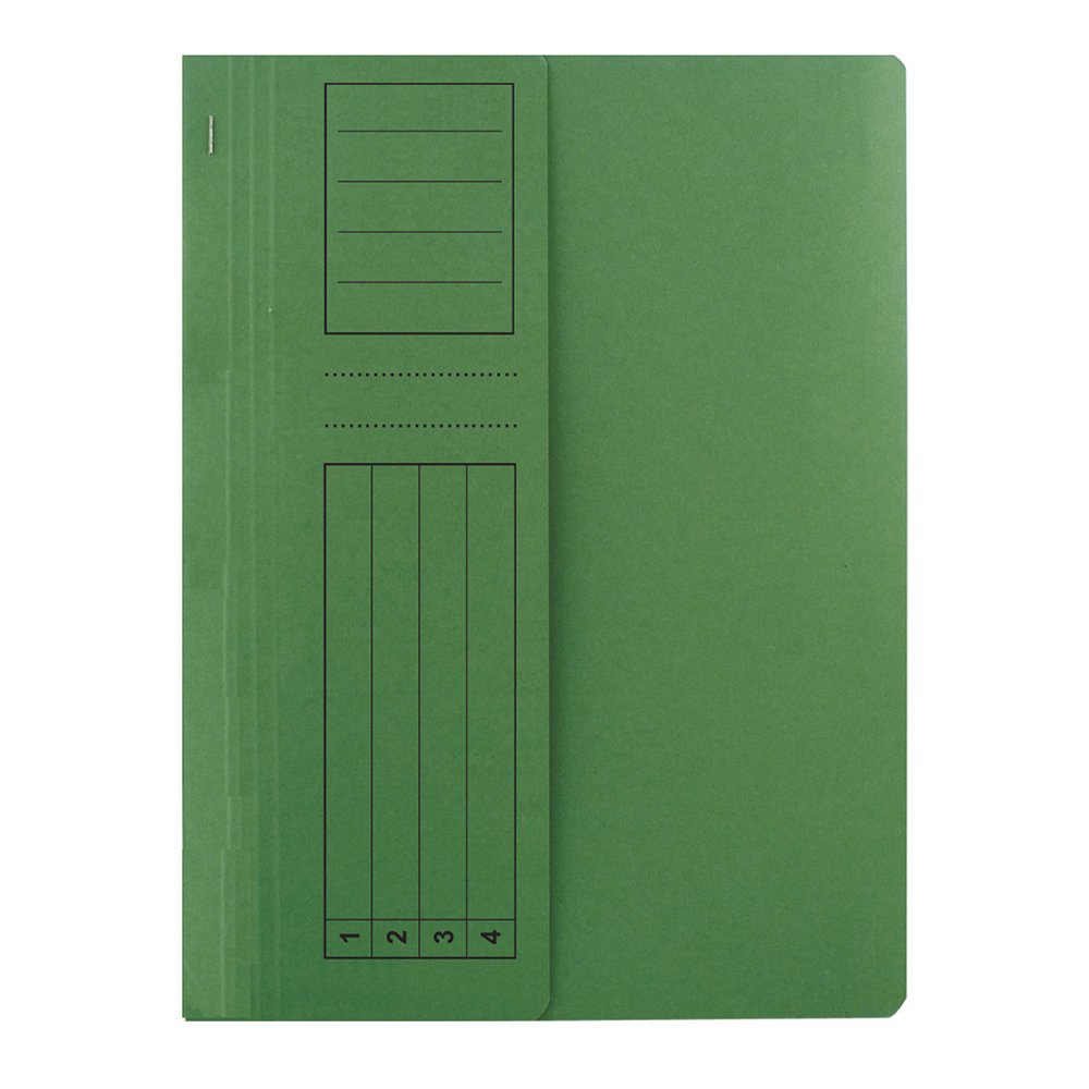 Dosar plic Basic, carton, vernil, 10 bucati/set