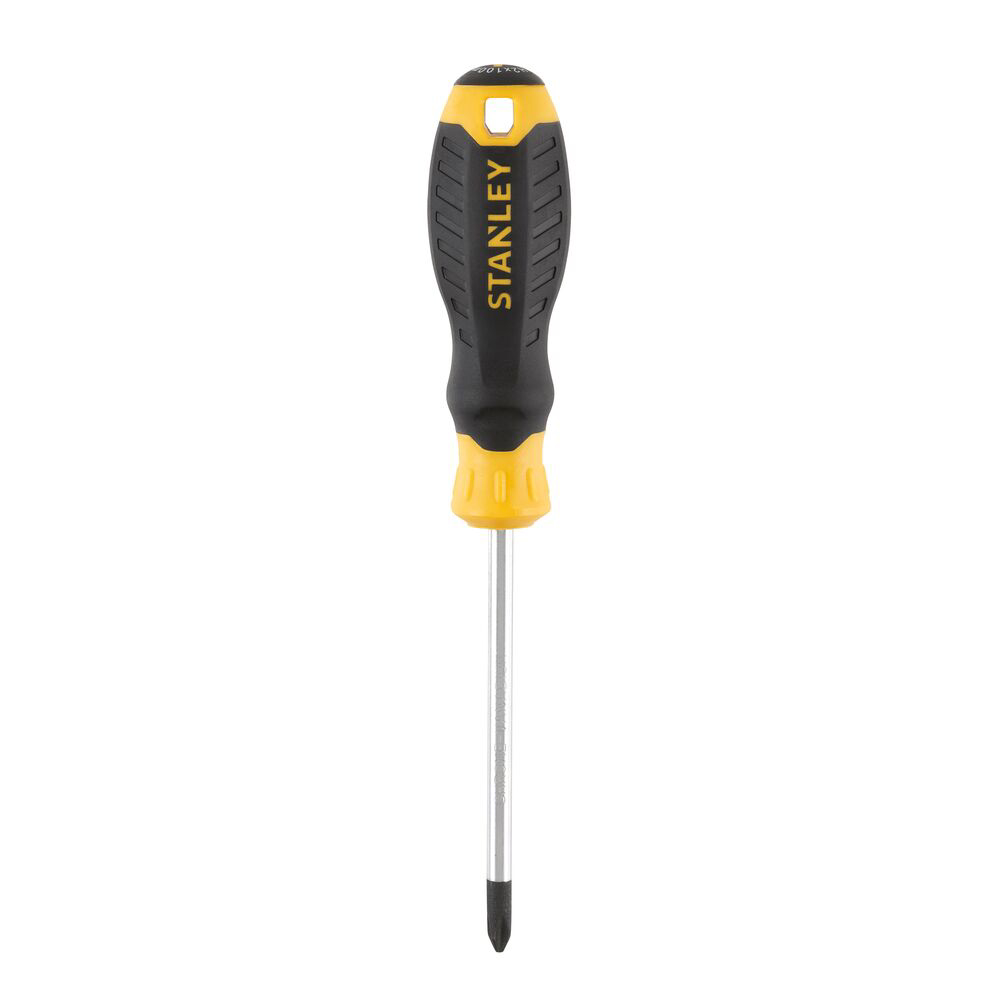 Stanley STHT16158-0, surubelnita Cushion Grip cu varful cruce PH2 si lungimea tijei de 100mm, PH2x100