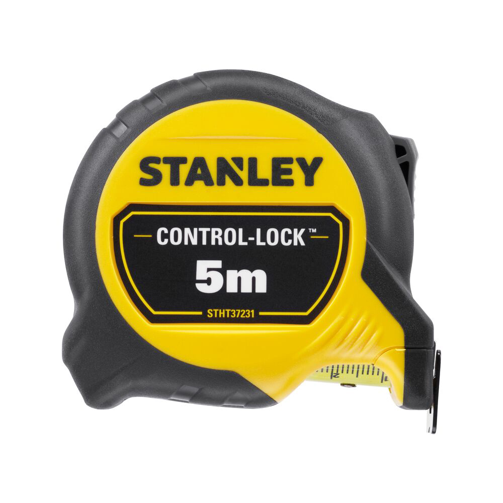 Stanley STHT37231-0, Ruleta 5m CONTROL-LOCK™, BladeArmor®, protectie din cauciuc, frana de deget, magnet detasabil, rupere la 3.5m, tru-zero, 5m x 25mm