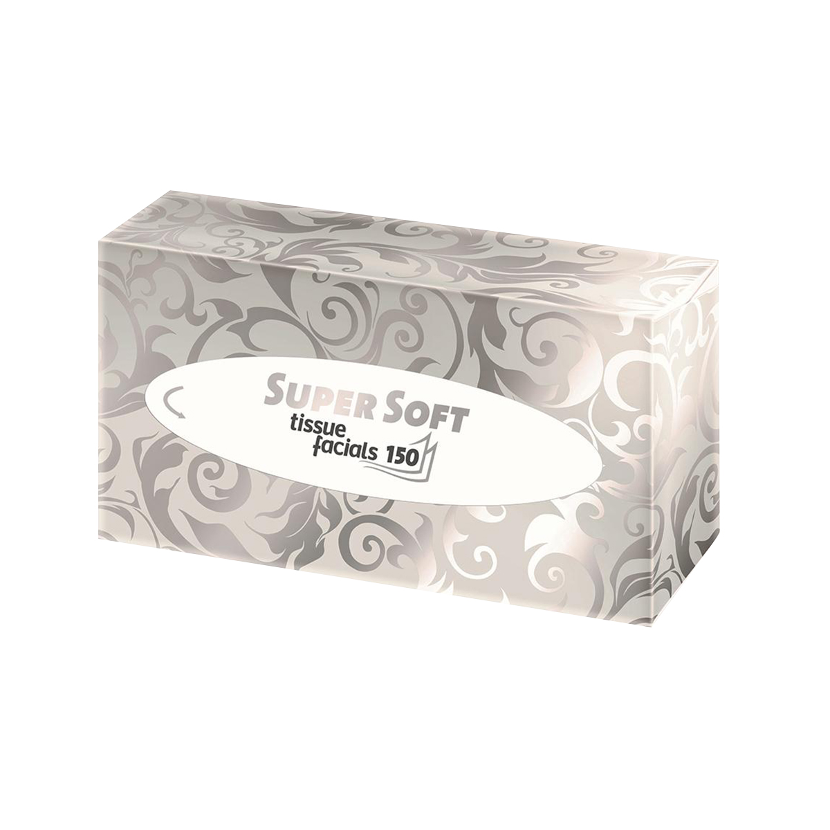 Servetele faciale, Wepa, Supersoft, 2 straturi, albe, 150 bucati/cutie