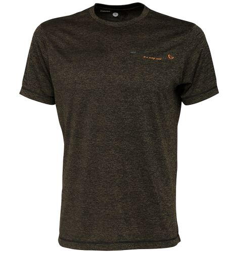 TRICOU FIGHTER STRETCH BURNT OLIVE MELANGE MAR.XL