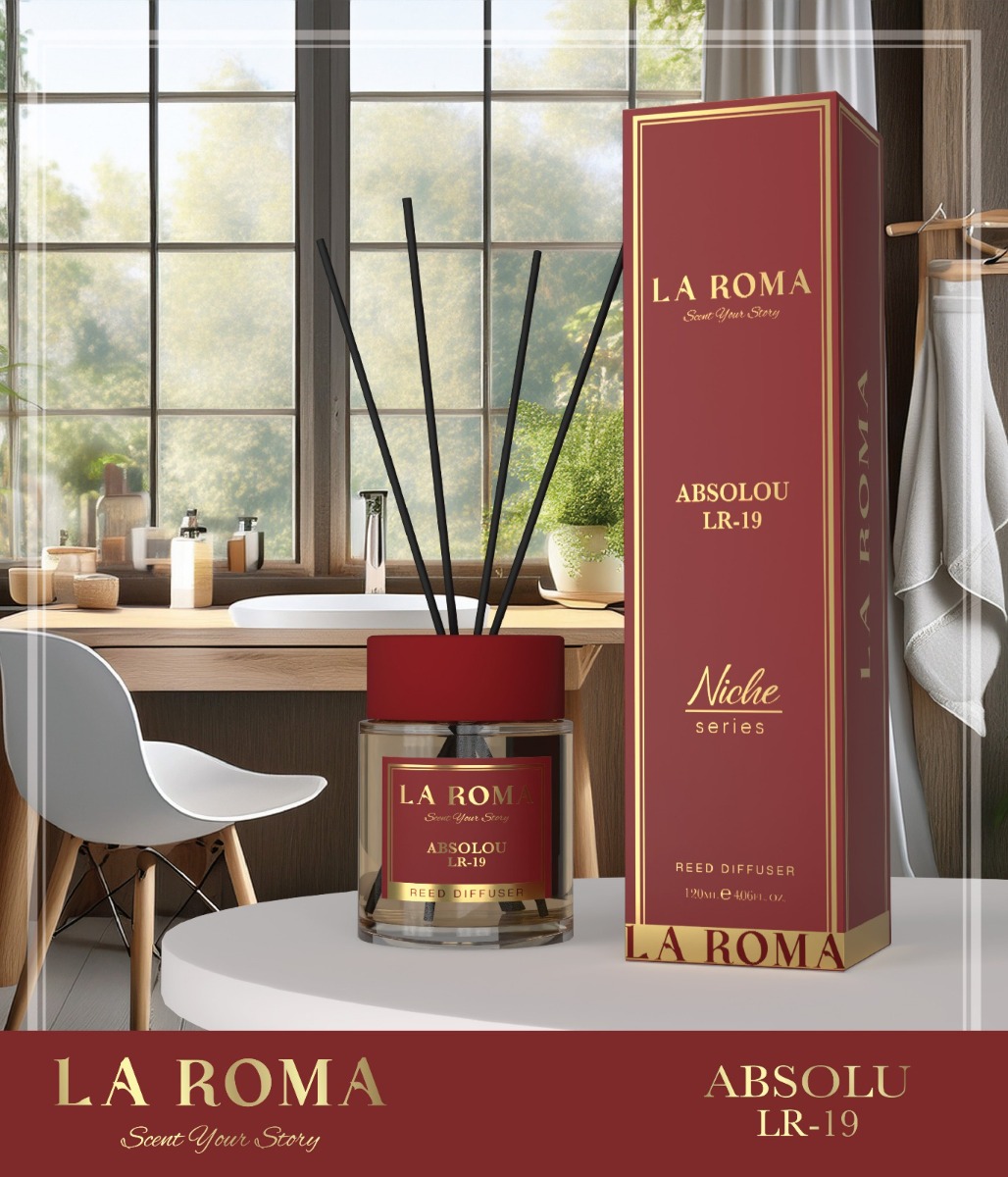 Odorizant de camera Absolou LR - 19, 120 ml, La Roma Niche