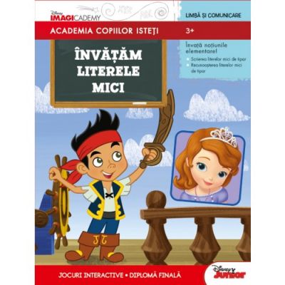 Academia copiilor isteti. Invatam literele mici - Disney