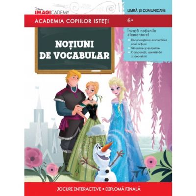 Academia copiilor isteti. Primele notiuni de vocabular - Disney