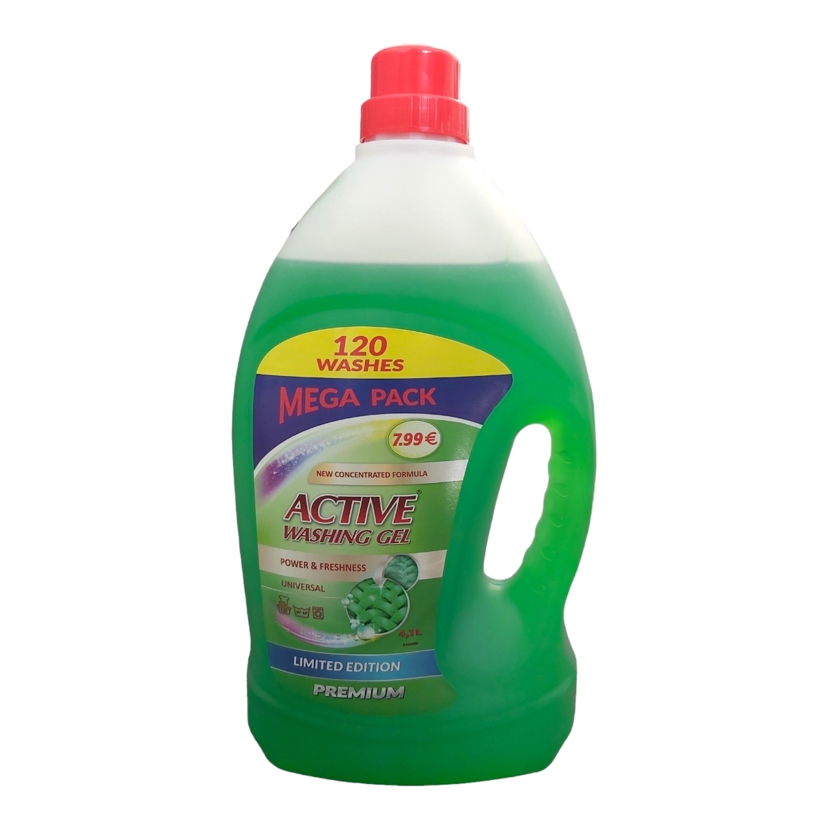 ACTIVE DETERGENT LICHID PREMIUM 4.1L POWER&FRESHNESS