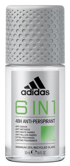 ADIDAS MEN ROLL-ON AP 50ML 6IN1 48H