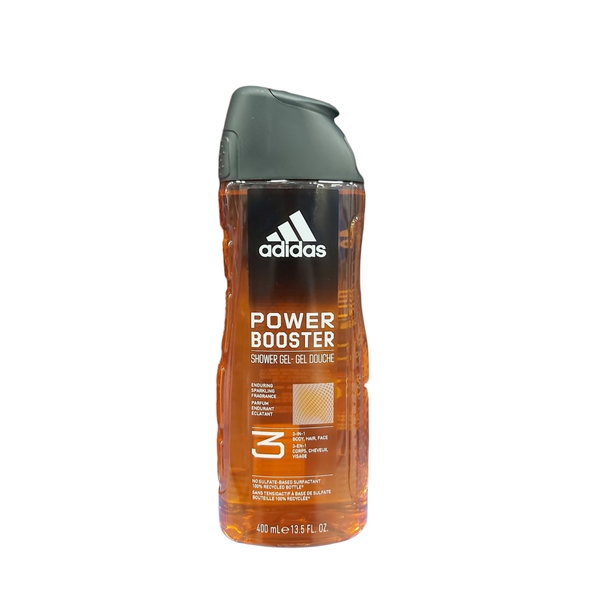 ADIDAS MEN GEL DE DUS 400ML 3IN1 POWER BOOSTER